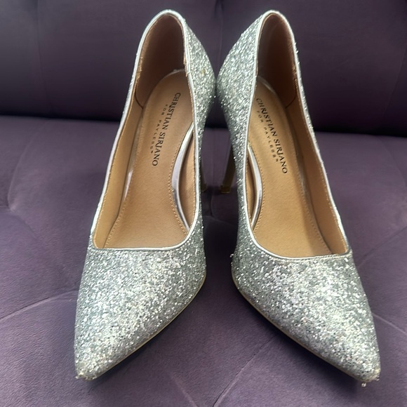 Christian Siriano Silver Heels - Picture 2 of 6